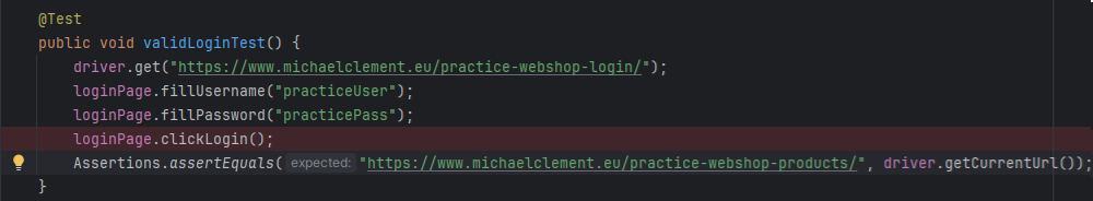 Practice UI Test Automation