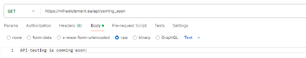 Practice API Test Automation